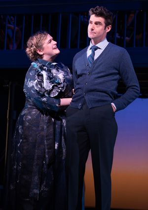 Bonnie Milligan and Drew Gehling @ BroadwayWorld Bonnie Milligan and Drew Gehling Photo