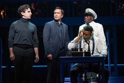 Brandon Uranowitz, Jose Llana, Chuck Cooper, and Alex Joseph Grayson Photo