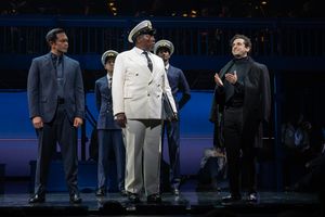 Jose Llana, Adam Chanler- Berat, Chuck Cooper, Michael Maliakel, and Brandon Uranowitz @ BroadwayWorld Jose Llana, Adam Chanler- Berat, Chuck Cooper, Michael Maliakel, and Brandon Uranowit Photo
