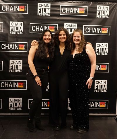 Nicole Amaral (SM), Uma Labrecque-Rao (PA), and Gabby Macallister (ASM) (Photo: Chris Photo
