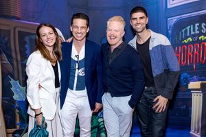 Amy Acker, James Carpinello, Jesse Tyler Ferguson, Justin Mikita @ BroadwayWorld Amy Acker, James Carpinello, Jesse Tyler Ferguson, Justin Mikita Photo