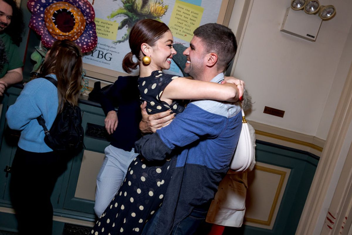 Sarah Hyland, Justin Mikita at 