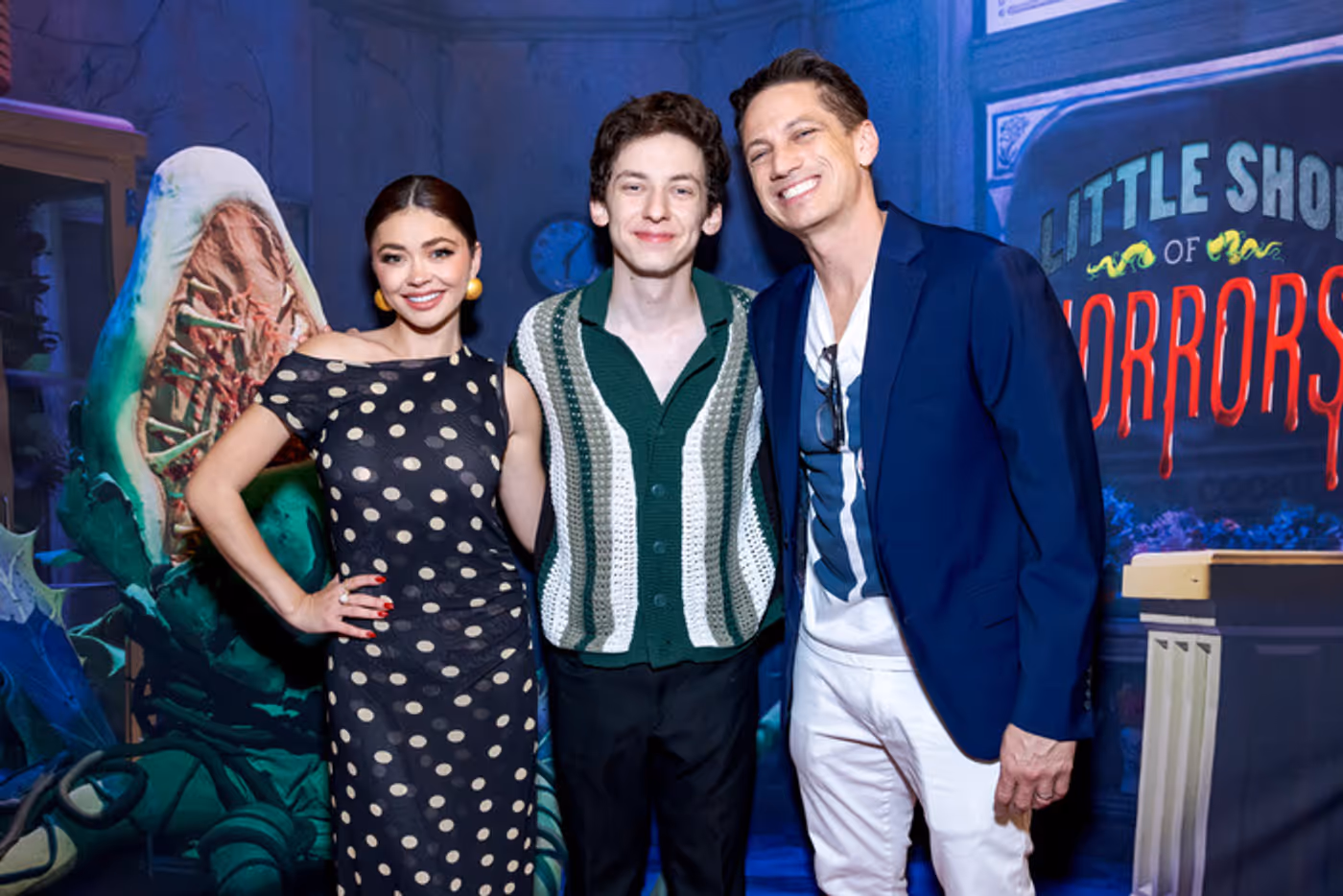 Photos: LITTLE SHOP OF HORRORS Celebrates Its New Stars, Sarah Hyland and Andrew Barth Feldman  Image