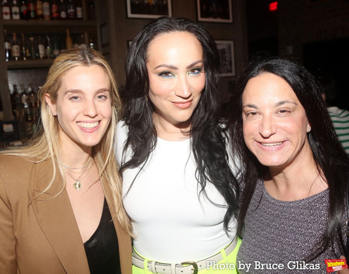 Emily Rennert, Eden Espinosa and Melissa Raubvogel at 