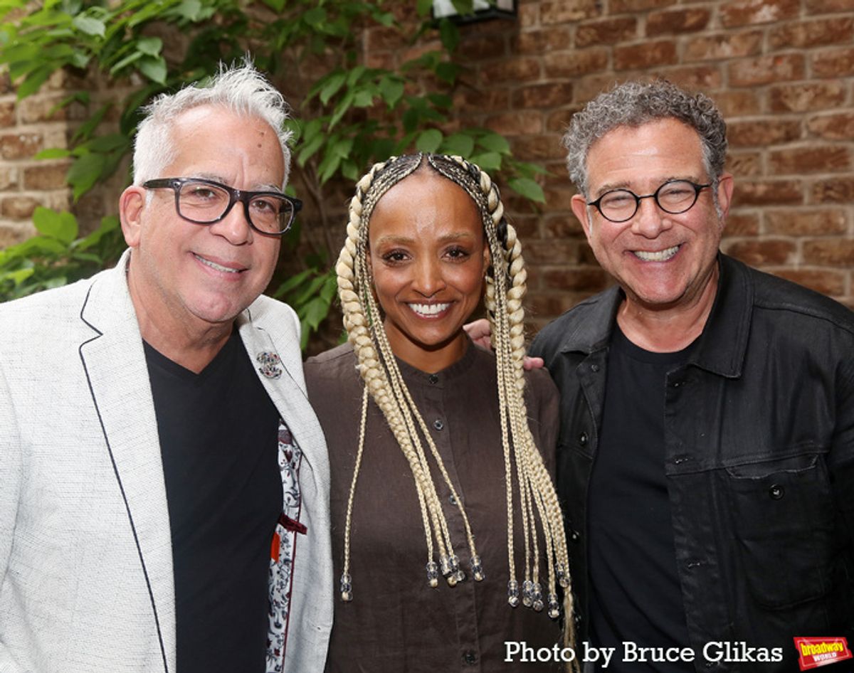 Richard Jay-Alexander, Asmeret Ghebremichael and Michael Grief at 