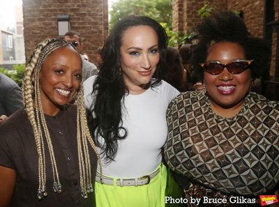 Asmeret Ghebremichael, Eden Espinosa and Celisse Photo