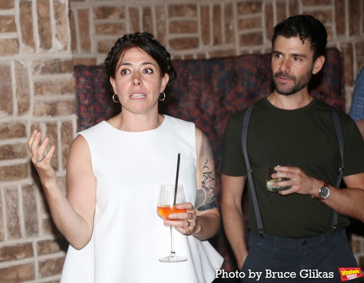 Rachel Chavkin and Adam Kantor at 