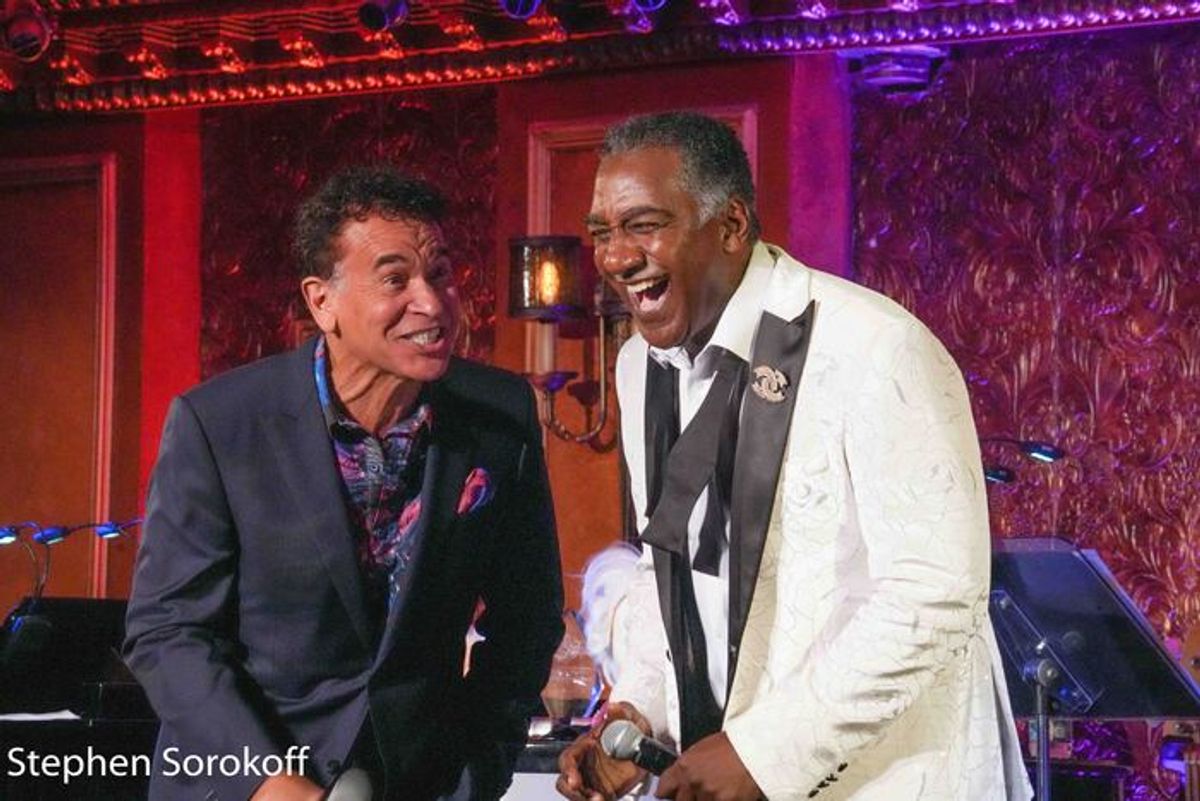 Brian Stokes Mitchell & Norm Lewis at 