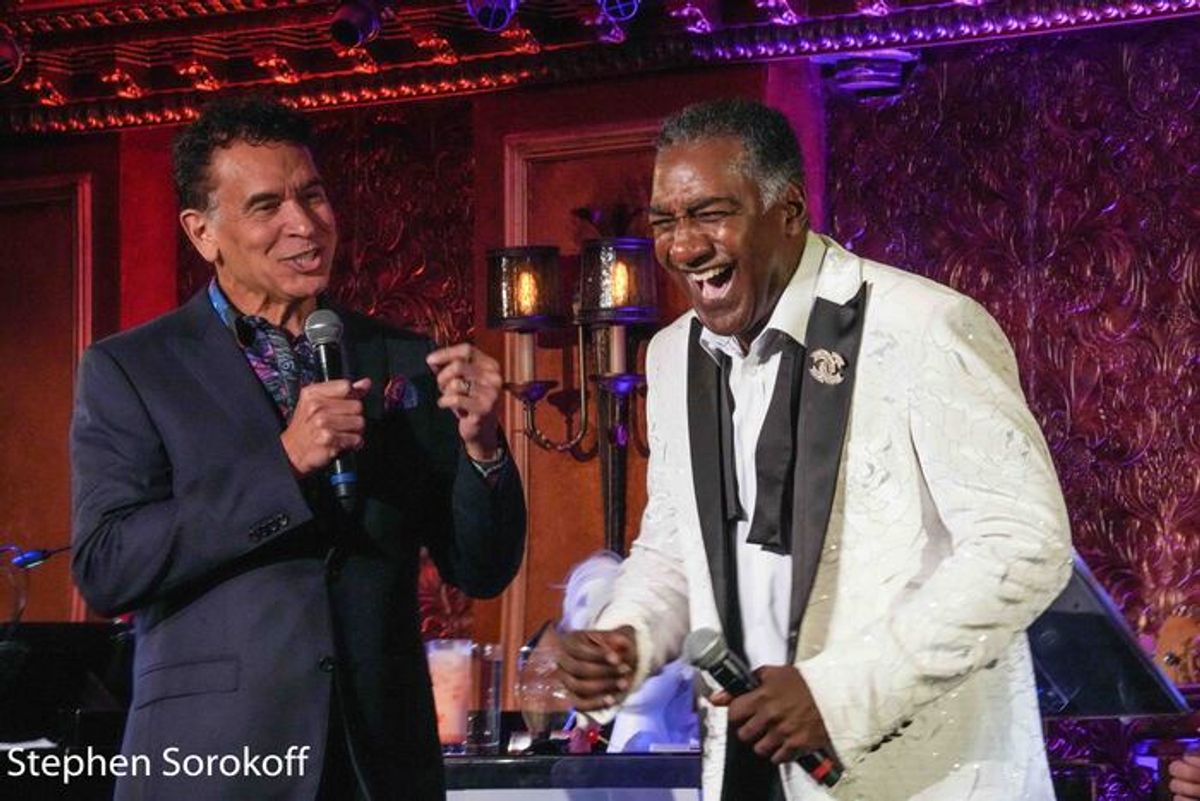 Brian Stokes Mitchell & Norm Lewis at 