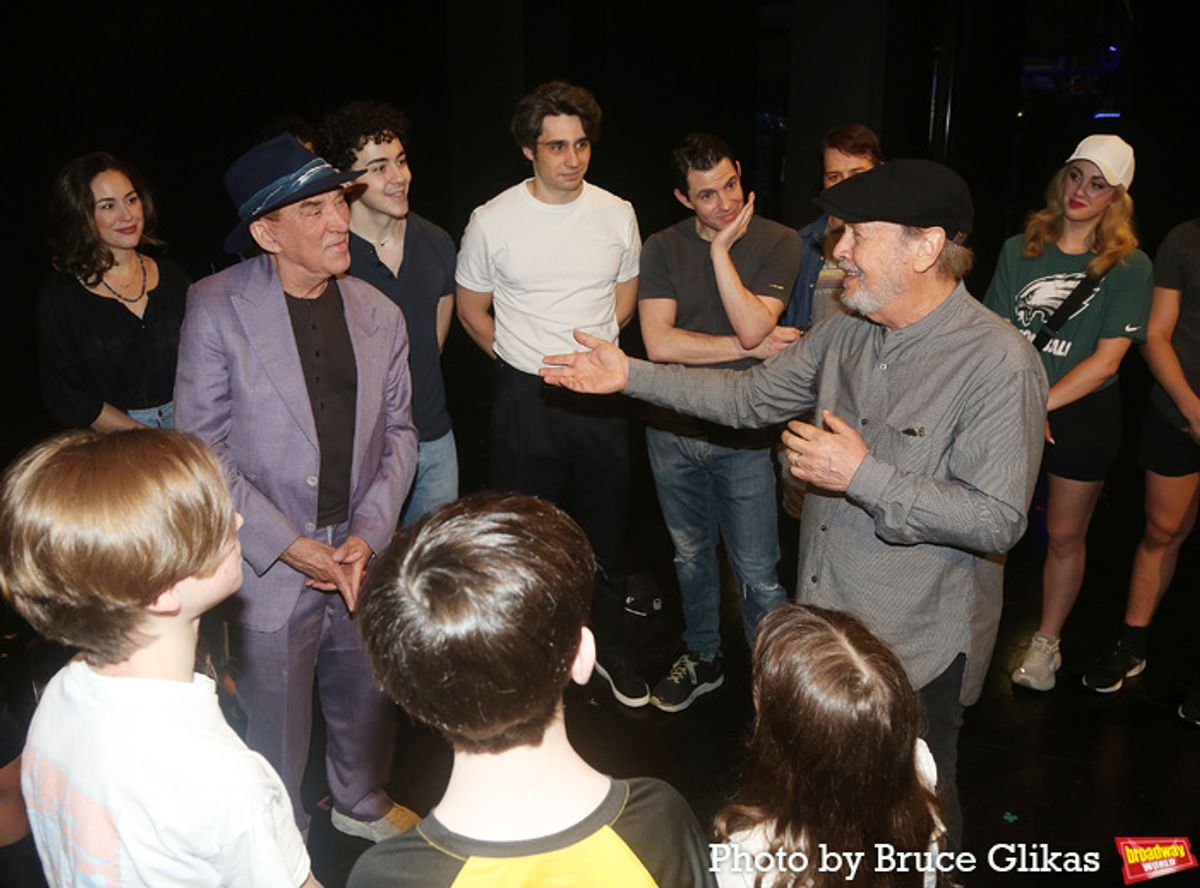 Des McAnuff, Billy Crystal and The Cast of 'The Who's Tommy' at 