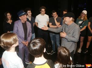 Des McAnuff, Billy Crystal and The Cast of "The Who's Tommy" Photo