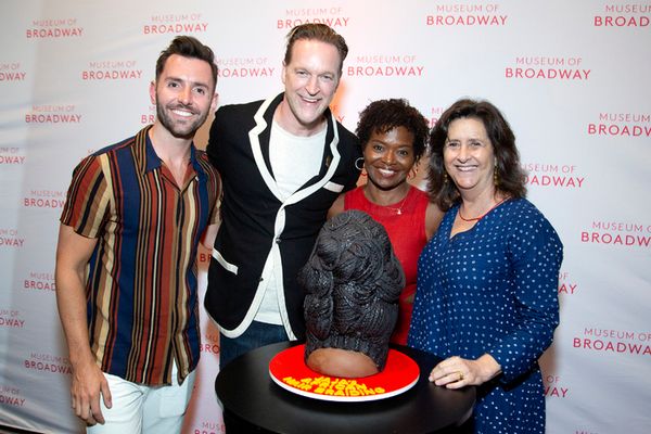 Evan Mayer, Jamie Forshaw, LaChanze, and Gigi Pritzker Photo