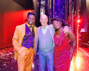 Josh Breckenridge, Michael Keaton, and Taylor Marie Daniel @ BroadwayWorld Josh Breckenridge, Michael Keaton, and Taylor Marie Daniel Photo