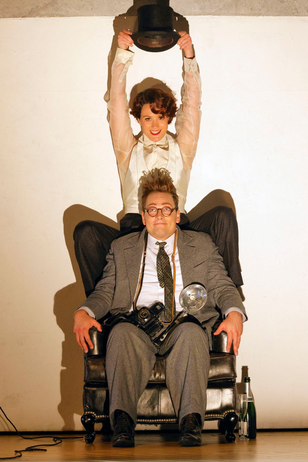 Julie Fuchs and Alek Shrader at 