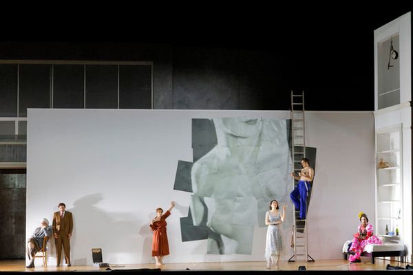 Alek Shrader, Nicholas Tamagna, Daniela Mack, Julie Fuchs, Carlo Vistoli, and Hadleig Photo