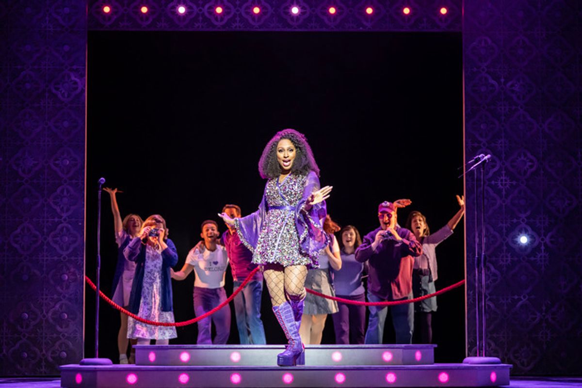 Alexandra Burke and company at 