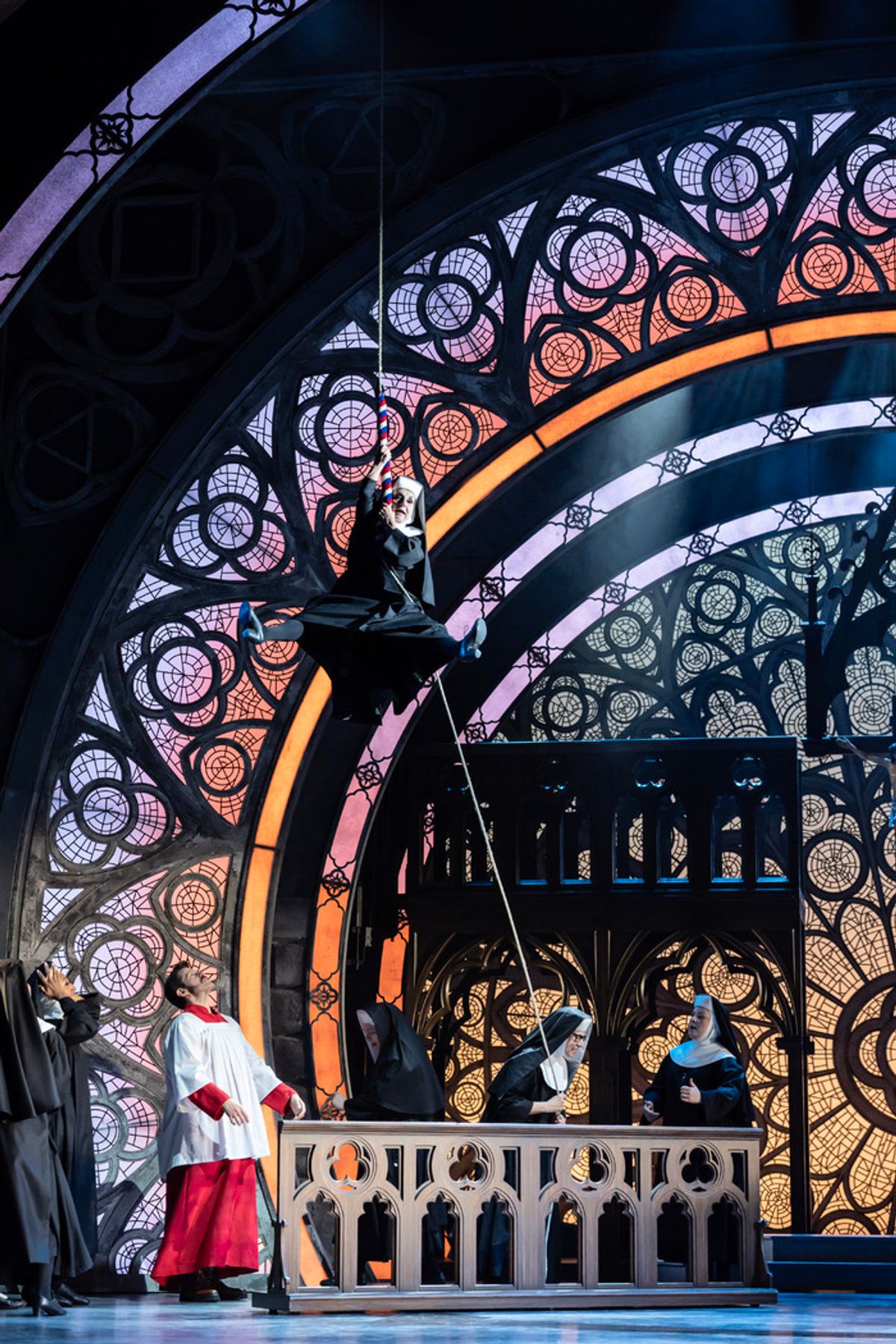 Lesley Joseph and company at 