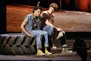 Sky Lakota-Lynch and Brody Grant  Photo