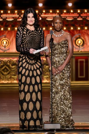Idina Menzel and Cynthia Erivo  Photo