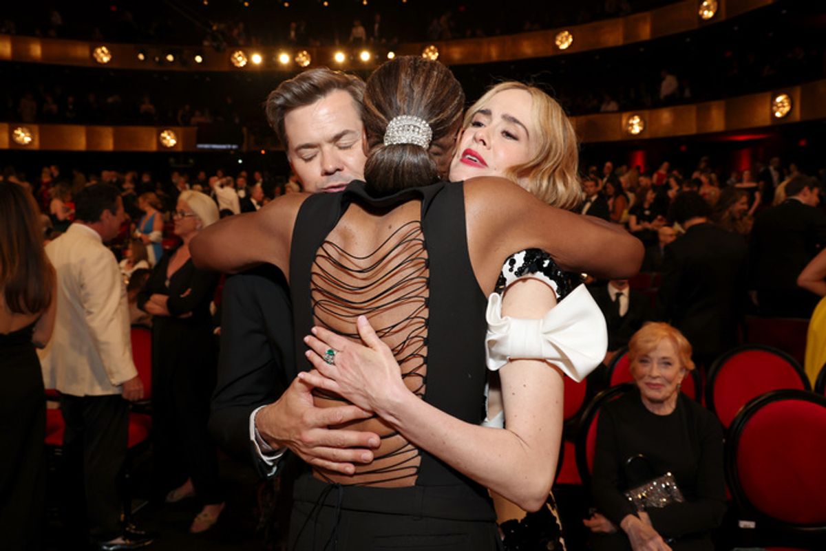 Andrew Rannells, Billy Porter,  and Sarah Paulson  at 