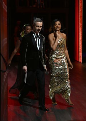 Jeremy Strong and Taraji P. Henson  Photo
