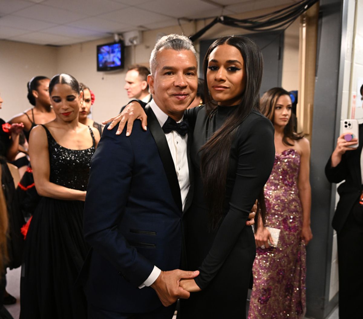 Sergio Trujillo and Ariana DeBose  at 