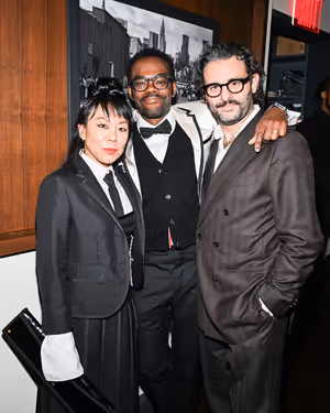 Ali Ahn, William Jackson Harper, Arian Moayed Photo