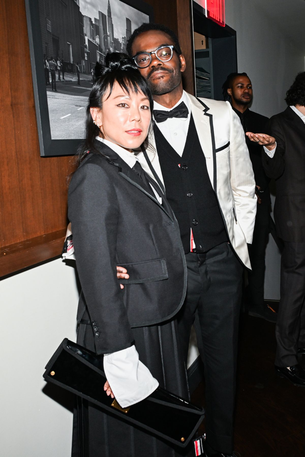 Ali Ahn, William Jackson Harper at 