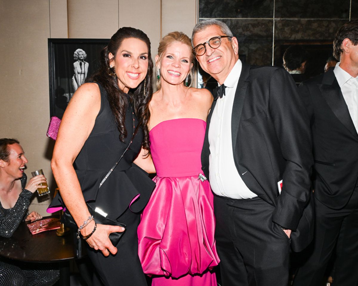Erika Tuchman, Kelli O'Hara, Brian Mann at 