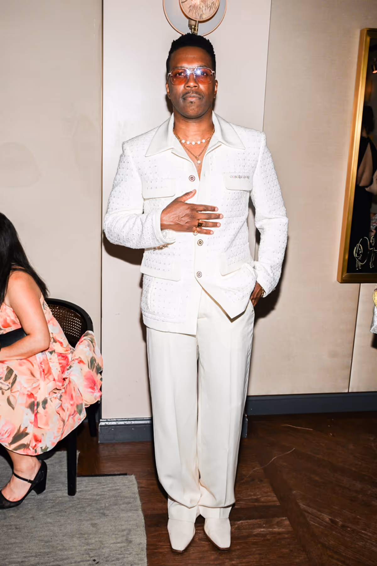 Leslie Odom Jr. at Photos: Inside the Tony Awards Late Night Party at Pebble Bar Hosted by Kelli O'Hara