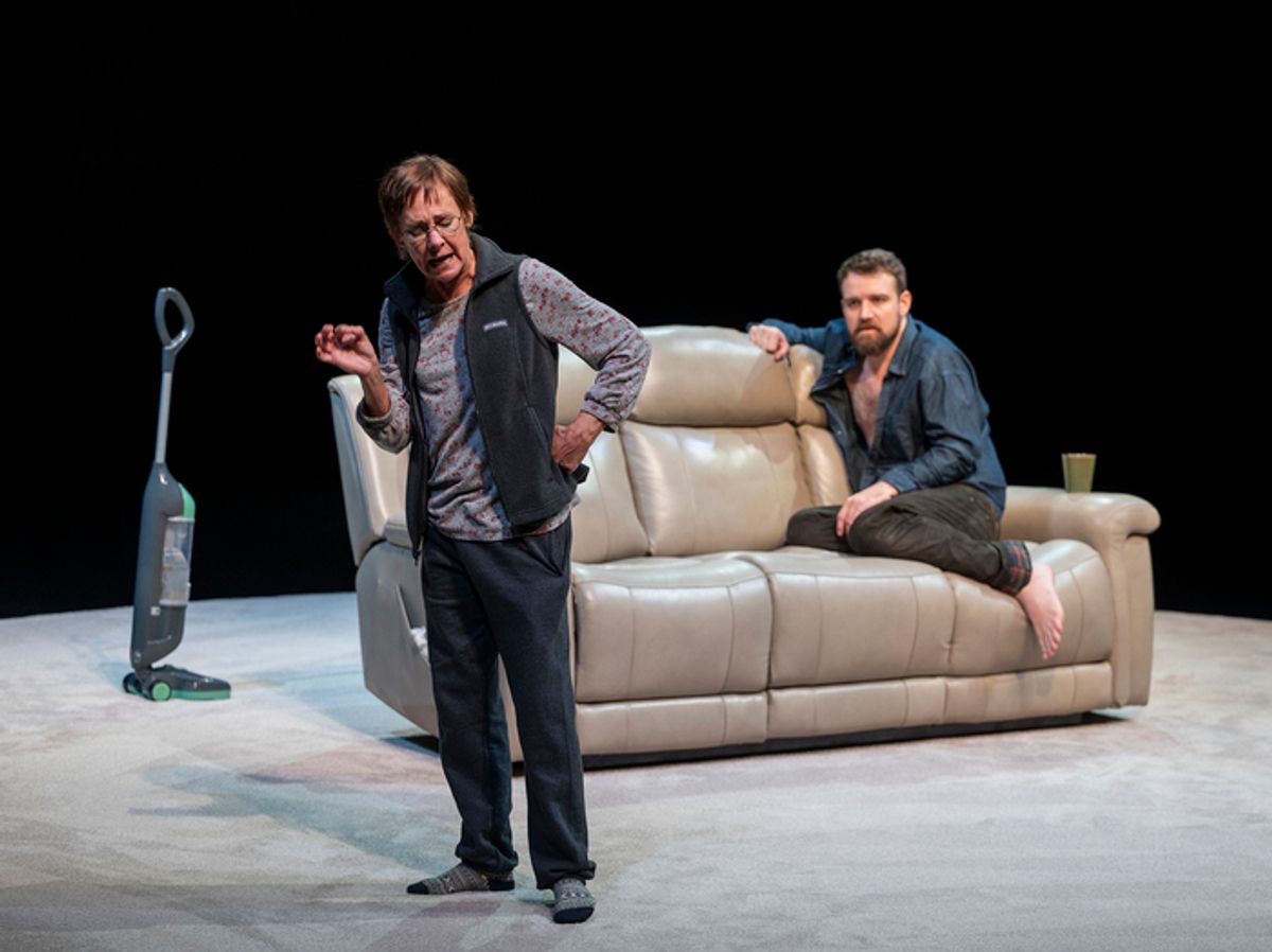 Laurie Metcalf and Micah Stock at 