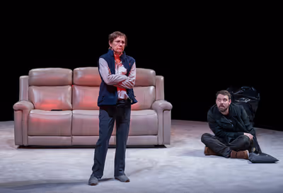 Laurie Metcalf and Micah Stock Photo