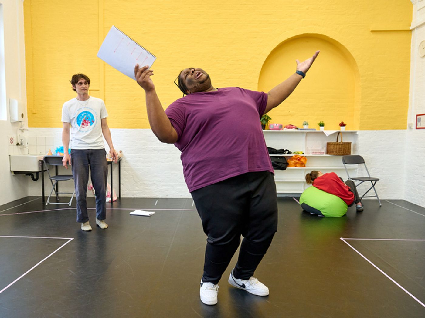 Photos: In Rehearsal for I'M GONNA MARRY YOU TOBEY MAGUIRE UK Premiere  Image