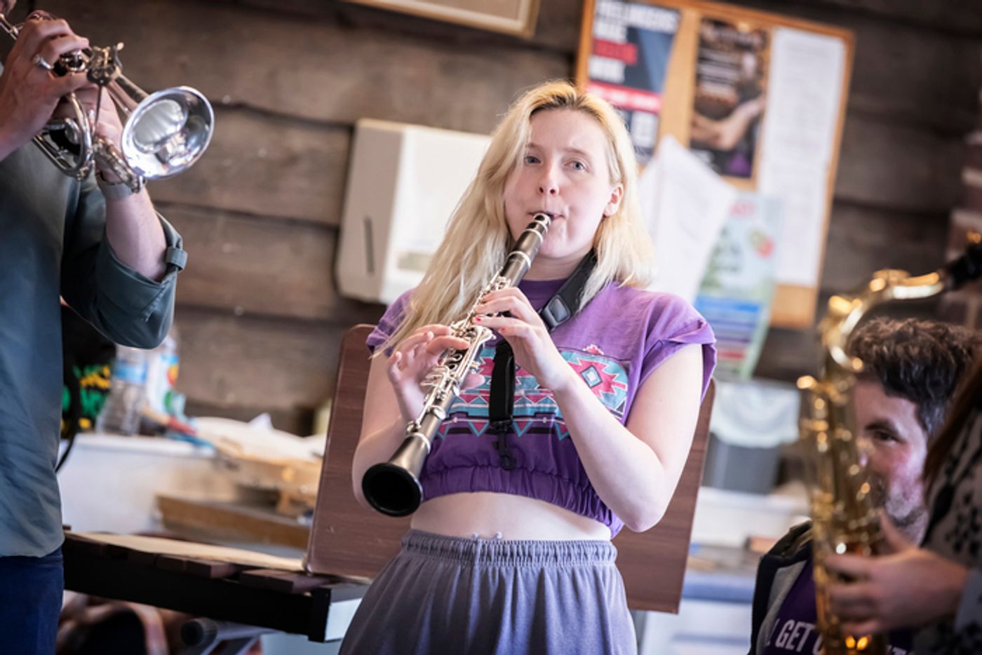 Photos: Go Inside Rehearsal for the BARNUM At Watermill Theatre  Image