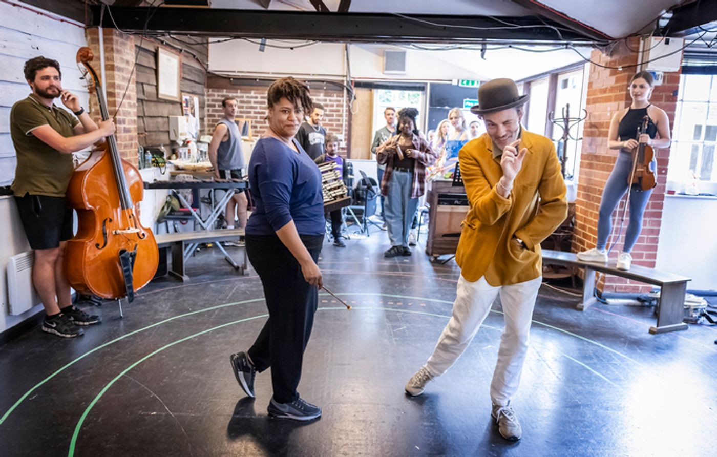 Photos: Go Inside Rehearsal for the BARNUM At Watermill Theatre  Image