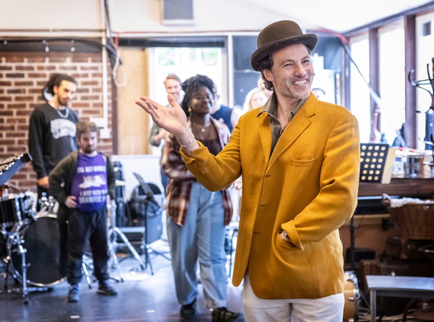 Photos: Go Inside Rehearsal for the BARNUM At Watermill Theatre  Image