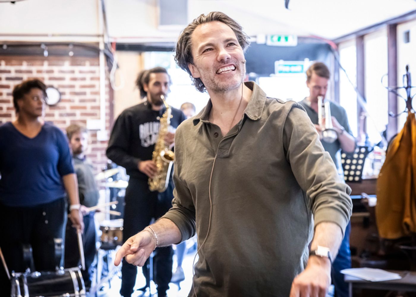 Photos: Go Inside Rehearsal for the BARNUM At Watermill Theatre  Image