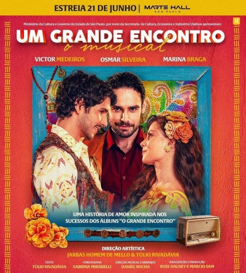 With a Soap Opera Narrative and Regional Inspiration, UM GRANDE ENCONTRO – O MUSICAL Celebrates Love, Dreams and Challenges  Image
