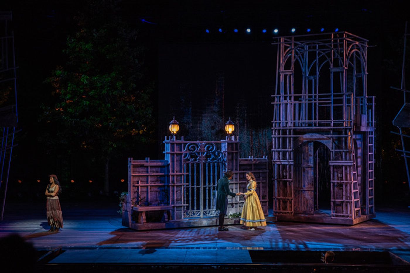 Exclusive Photos: See John Riddle, Jordan Donica & Teal Wicks in LES MISERABLES at The Muny  Image