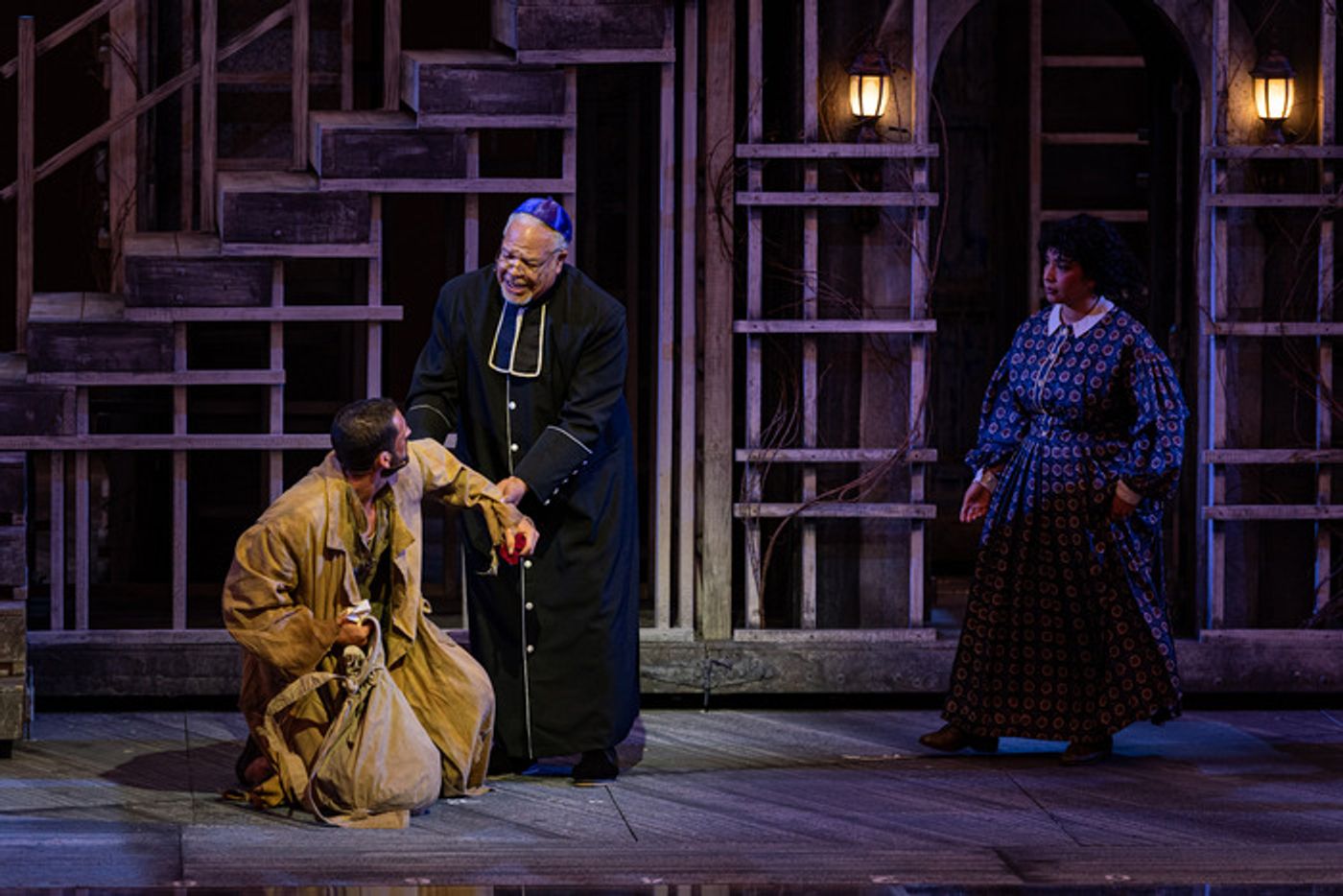 Exclusive Photos: See John Riddle, Jordan Donica & Teal Wicks in LES MISERABLES at The Muny  Image