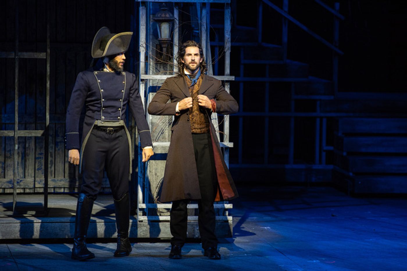 Exclusive Photos: See John Riddle, Jordan Donica & Teal Wicks in LES MISERABLES at The Muny  Image