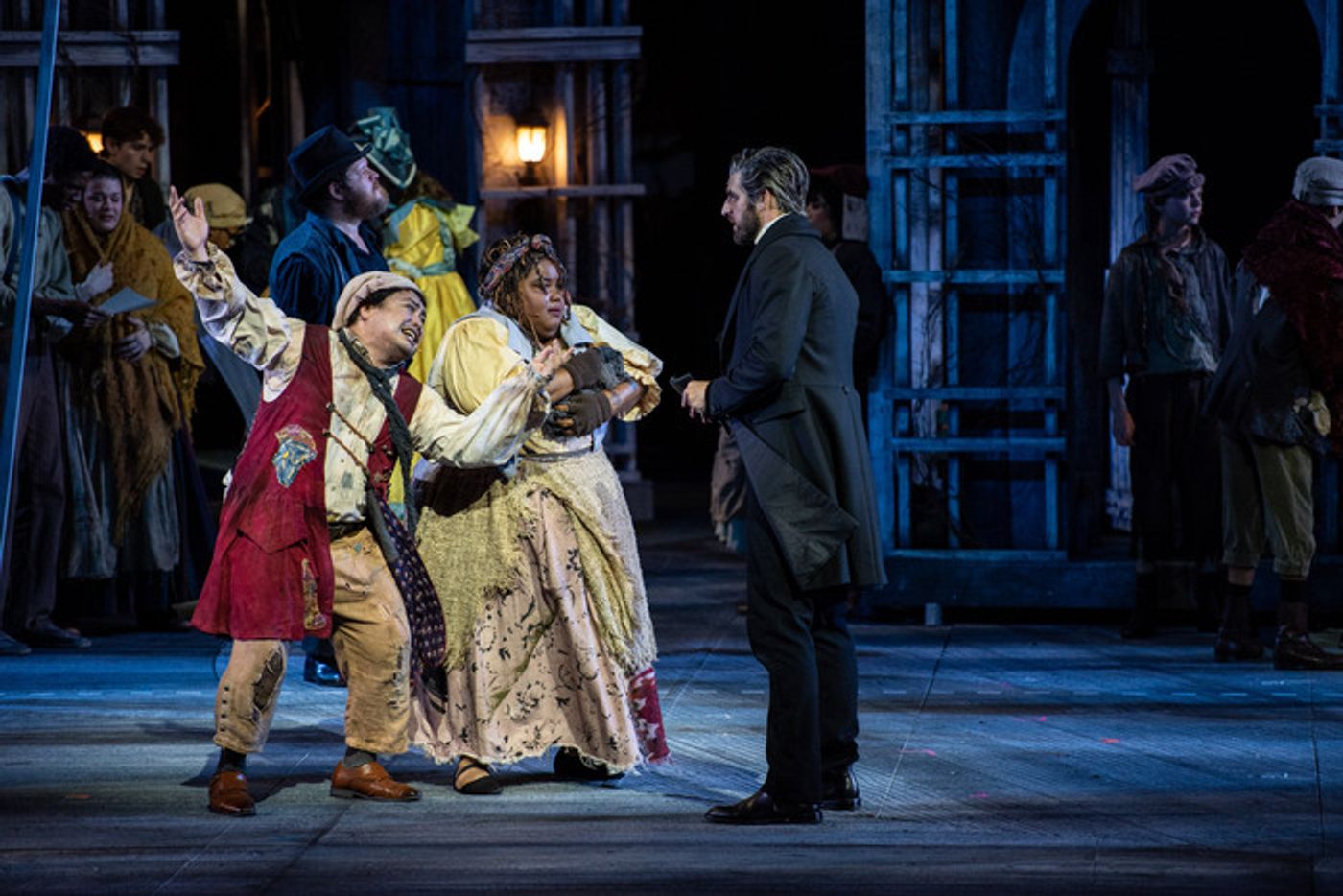 Exclusive Photos: See John Riddle, Jordan Donica & Teal Wicks in LES MISERABLES at The Muny  Image