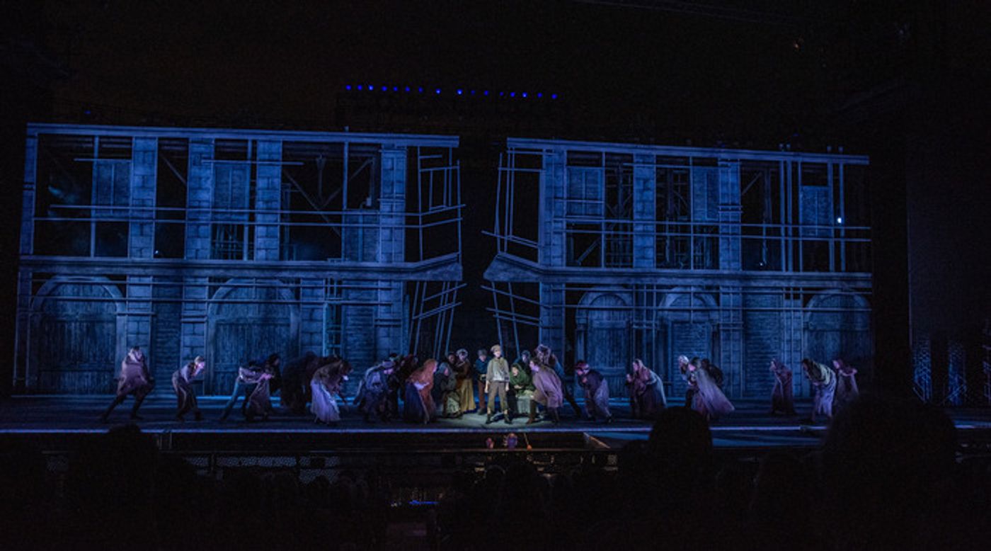 Exclusive Photos: See John Riddle, Jordan Donica & Teal Wicks in LES MISERABLES at The Muny  Image