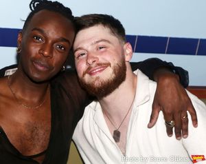 Wonza Johnson and Sean Harrison Jones @ BroadwayWorld Wonza Johnson and Sean Harrison Jones Photo