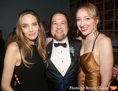 Angelina Jolie, Matt Hinkey and Kymberly Lavigne-Hinkey Photo