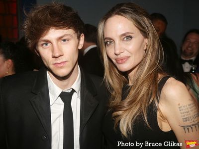 Brody Grant and Angelina Jolie Photo