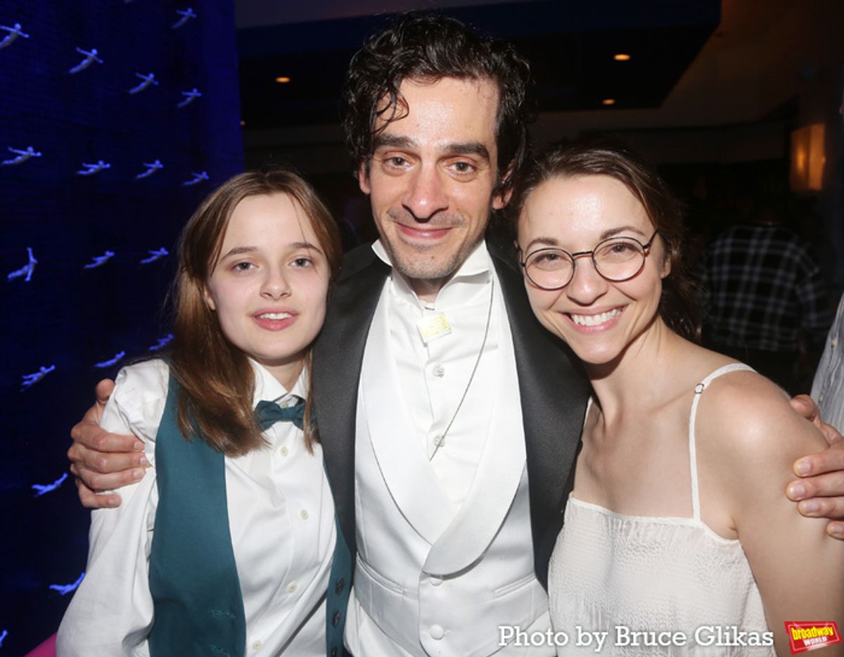 Vivian Jolie, Justin Levine and Juliana Levine at 