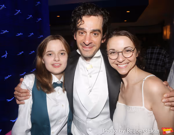 Vivian Jolie, Justin Levine and Juliana Levine Photo