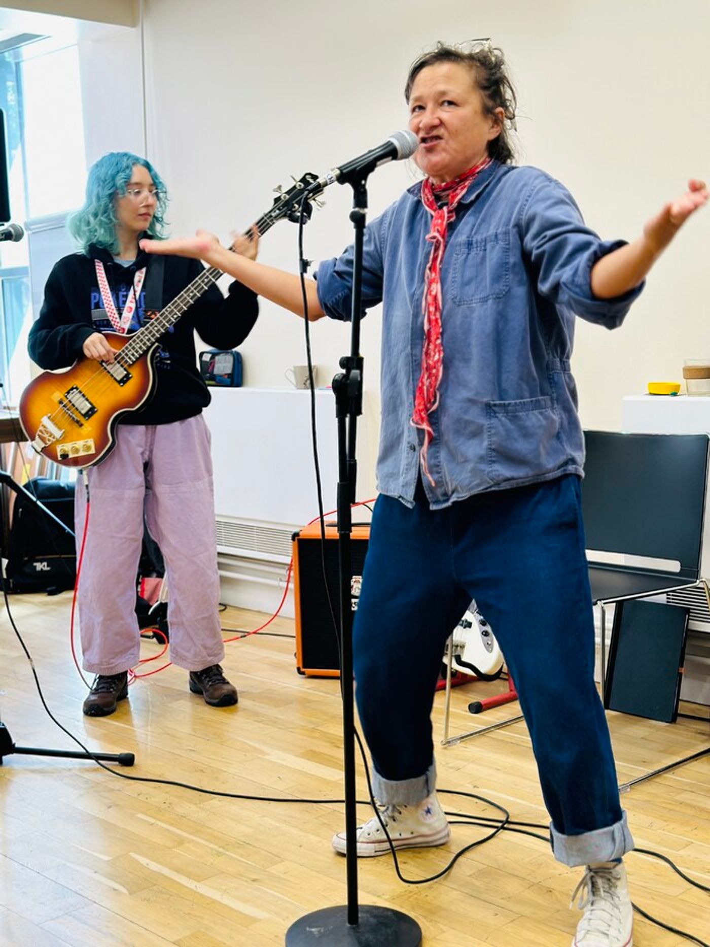 Photos: In Rehearsal for THE DAO OF UNREPRESENTATIVE BRITISH CHINESE EXPERIENCE  Image