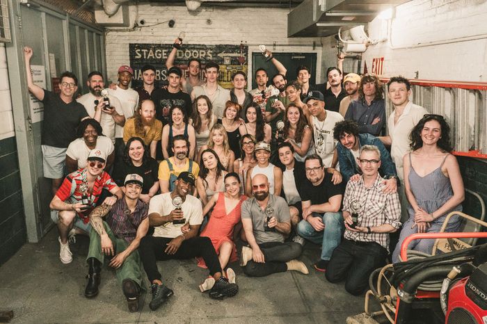 Photos: STEREOPHONIC and THE OUTSIDERS Meet Up For A Post-Tonys Celebration  Image